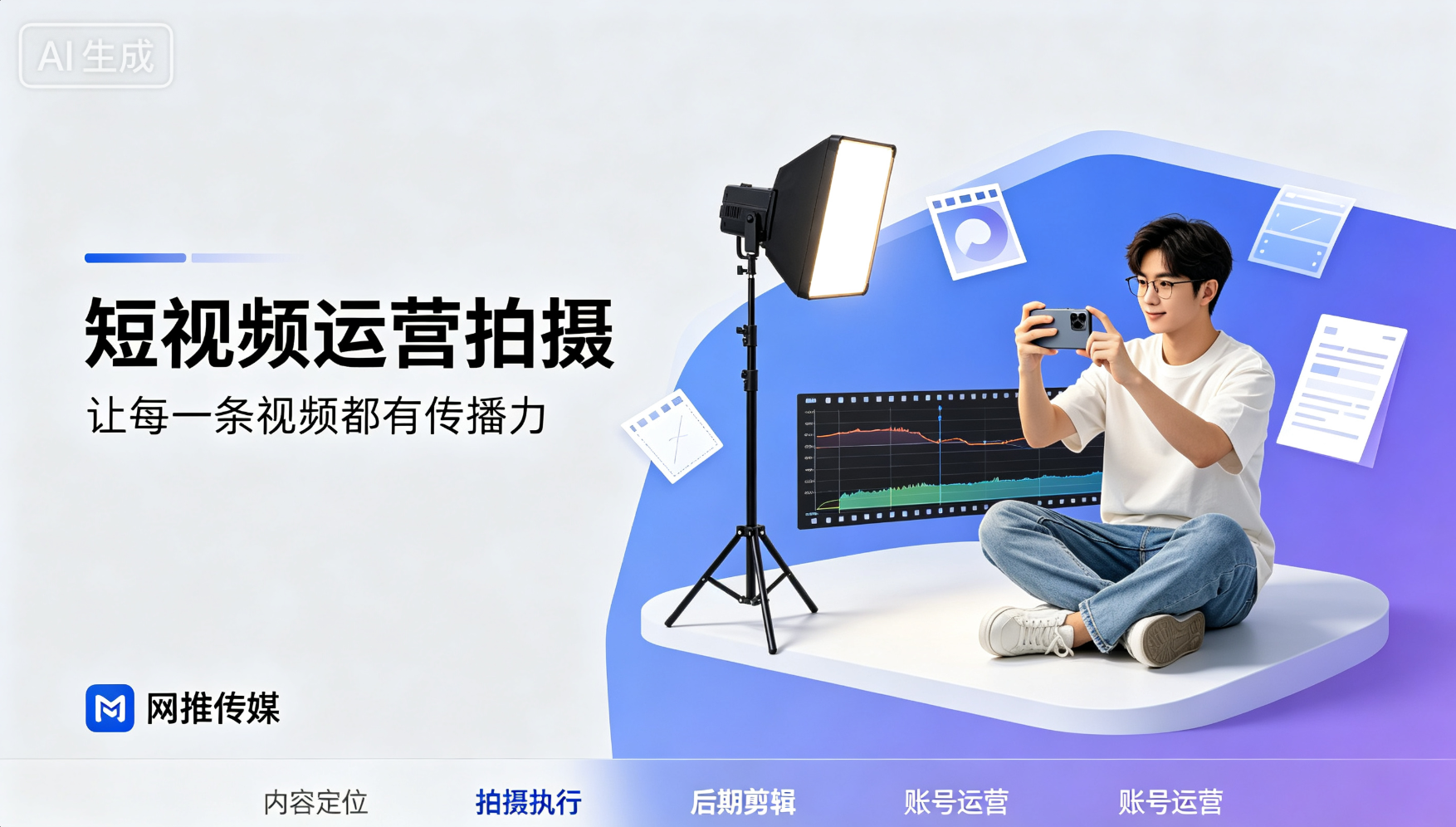 短视频运营策划工作界面